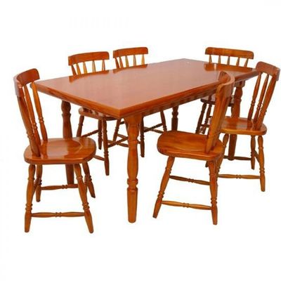 Mesa Retangular Piratini Colonial 102 Mel