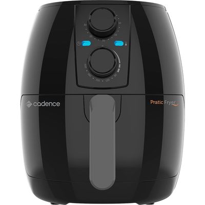 Fritadeira Sem Óleo Pratic Fryer Pratic 3 Litros 1250W Cadence Preto / 220V