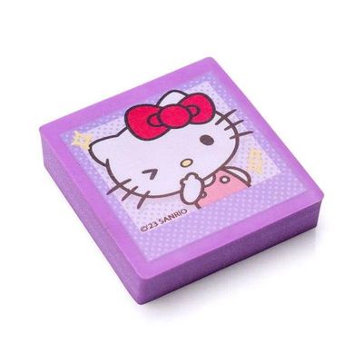 Borracha Escolar Hello Kitty Leo&leo Roxo