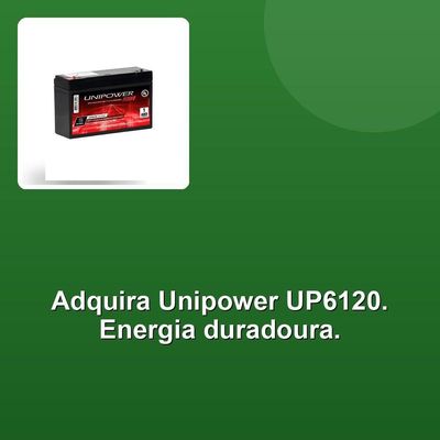 Bateria Unipower 6v 12ah Up6120 Skd F187