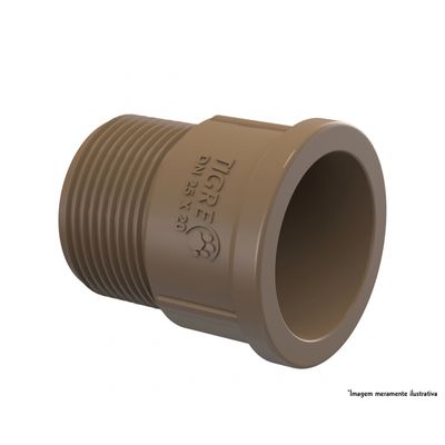 Adaptador Tigre Curto Sold 050Mmx1.1/2" c/25pcs