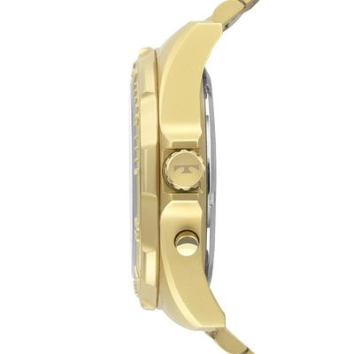 Relógio Technos Masculino Ref: Wt205fln/4p Skydiver Anadigi Dourado