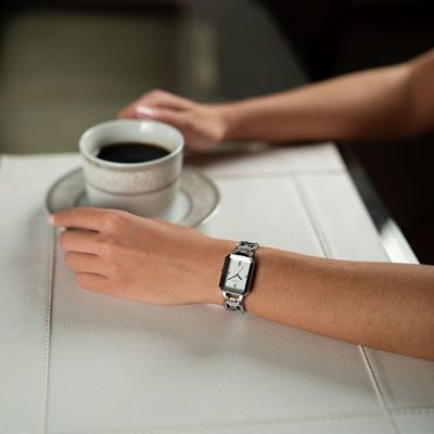 Relógio Seculus Feminino Ref: 23736l0svnb2 Retangular Bracelete Dourado