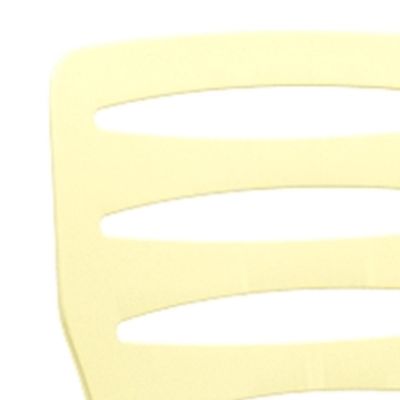 Cadeira Para Cozinha Área Gourmet Jardim Empilhável Larsen P03 Amarelo - Lyam Decor