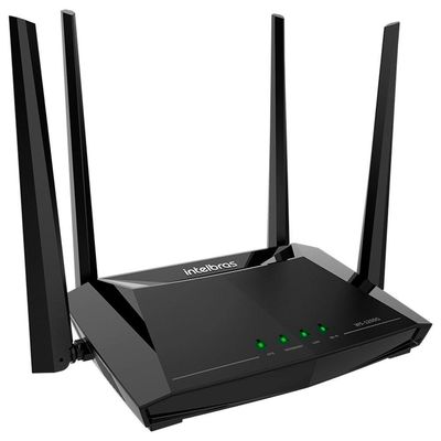 Roteador Wi-fi 5g W5-1200g Dual Band Ac 1200mbps 4 Portas Gigabit Intelbras