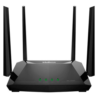 Roteador Wi-fi 5g W5-1200g Dual Band Ac 1200mbps 4 Portas Gigabit Intelbras