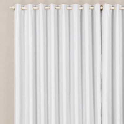 Cortina Blackout 3,00m x 2,60m Gelo Tecido Blackout Corta Luz Sala ou Quarto