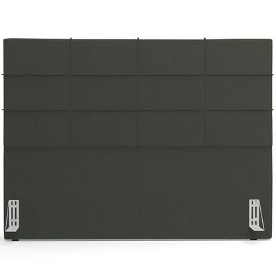 Cabeceira Cama Box Casal 140 cm Roma W01 Linho Verde Musgo - Lyam