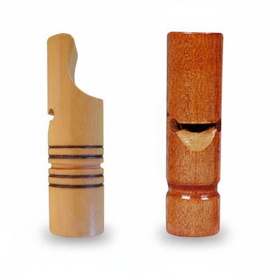 Apito Inhambu Açu Modelo 05 + Apito Perdiz Modelo 27