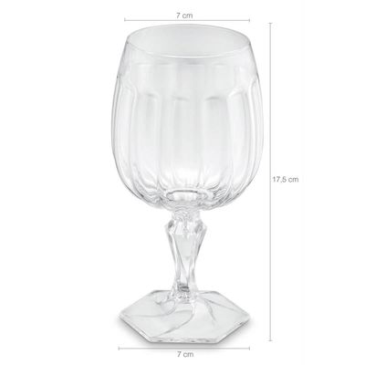 Taça Água Suco 350ml UZ Samba Translúcida