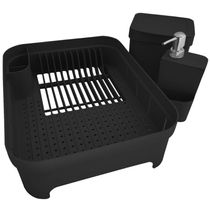 Kit Pia Cozinha Escorredor Lixeira 2,5L