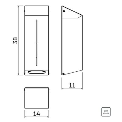 Dispenser Papel Higiênico Interfolhado Aço Inox de Parede Tramontina Banheiro Lavabo