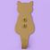 Kit 2 Ganchos de Parede 8cm Dourados Cachorro Gato Luft Massutti Penduradores