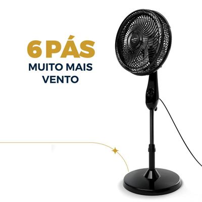 Ventilador de Coluna Britânia Maxx Force 6 Pás 75W BVC31A 127V
