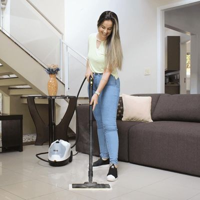 Higienizador a Vapor Kärcher SC 4 Premium 2000W 3.5 Bar com Reservatório Removível para Uso Contínuo 220V