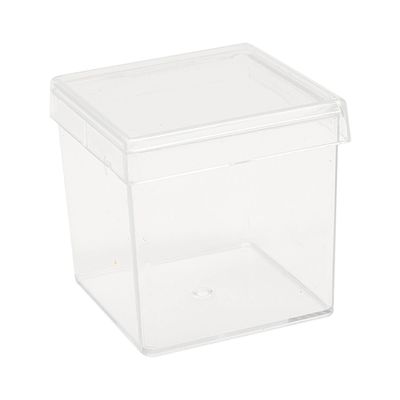 Caixa Acrílica Pop Festta com Tampa 4x4cm com 10 Unidades