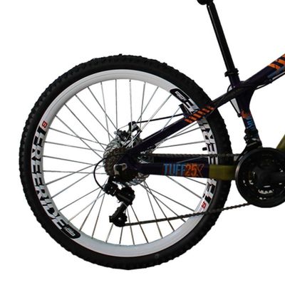 Bicicleta Tuff25 Freeride Aro 26 Cambios Shimano VikingX