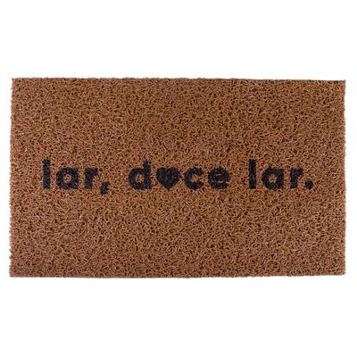 Capacho em Vinil Euro Sweet Home Liso 30x50x1cm