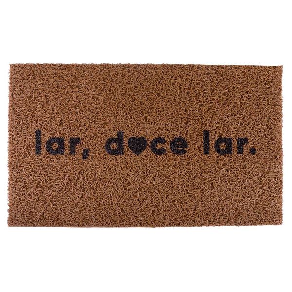 Capacho em Vinil Euro Sweet Home Liso 30x50x1cm