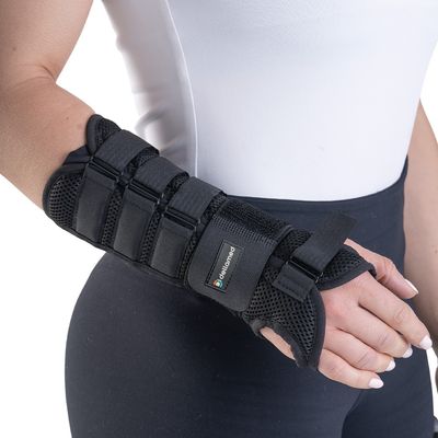 Órtese Bilateral de Punho Ortho Care Dellamed P / Preto