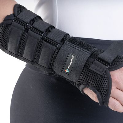 Órtese Bilateral de Punho Ortho Care Dellamed P / Preto