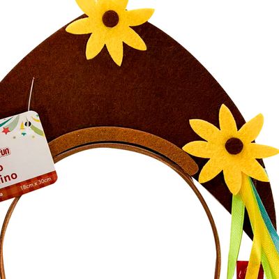 Tiara Junina 18cmx30cm CV245249 PlayFun