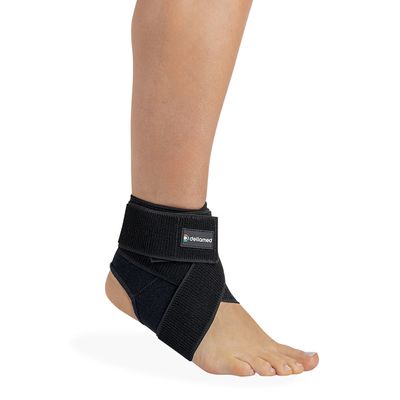 Tornozeleira Ajustável Especial Ortho Care Dellamed ESPECIAL / Preto