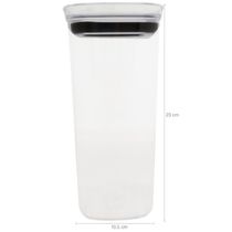 Pote Plástico 1,5L com Vedação Hermética Silicone