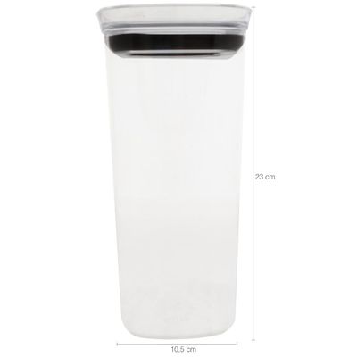 Pote Plástico 1,5L com Vedação Hermética Silicone