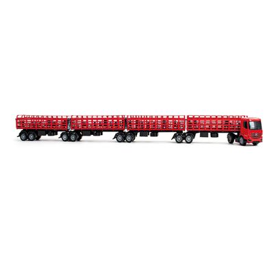 Caminhão Brinquedo Superfrota Quadritrem Boiadeiro Cor Sortido - Poliplac 8451