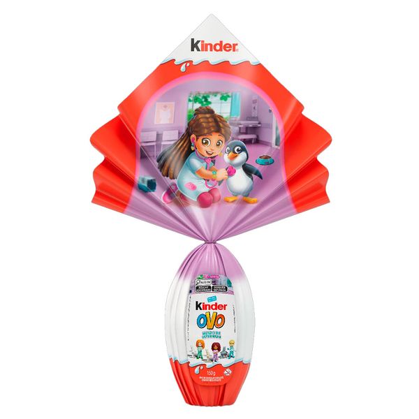 Ovo de Páscoa Kinder Maxi Veterinária 150g Ovo de Páscoa Kinder Maxi Veterinária 150g