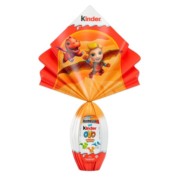 Ovo de Páscoa Kinder Maxi Mundo dos Dragões 150g
