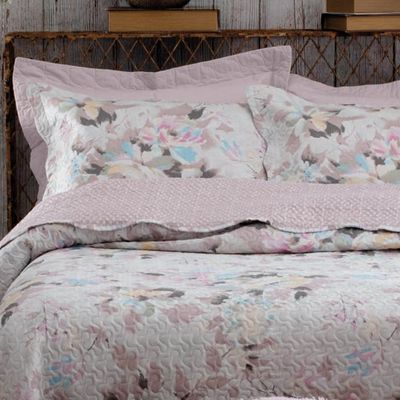Kit Cobre Leito Colcha Daily Casal 3 Peças Dupla Face Estampado Floral - Floral 6