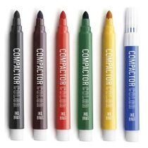 Canetinha Hidrográfica Color 1582416 6 Cores - Compactor