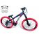 Bicicleta Aro 26 Vikingx Tuff Freio Hidráulico 21v Freeride Rodas Vmaxx Suspensão Pneu Flame preto-rosa X25