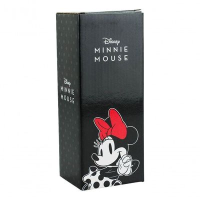 Kit Garrafa Plástico Infantil Mochila Saco Minnie Disney