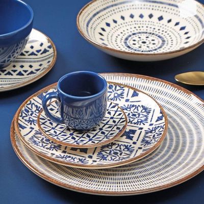 Conjunto De Pratos De Sobremesa 06 Peças Coup New Asteca Porto Brasil