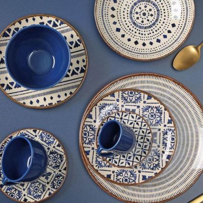 Conjunto De Pratos De Sobremesa 06 Peças Coup New Asteca Porto Brasil