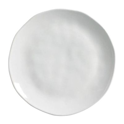 Conjunto De Pratos Rasos 06 Peças Orgânico New White Porto Brasil