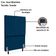 Cabeceira Solteiro 100 Cm Com Frame Belgica Suede Azul Marinho Artte Azul Marinho