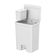 Lixeira Com Pedal Trium 46 L + 4 L Branco Ou