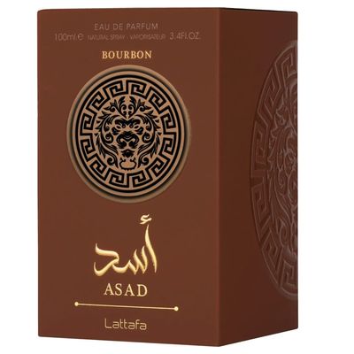 Eau de Parfum Bourbon Lattafa 100ml Amadeirado