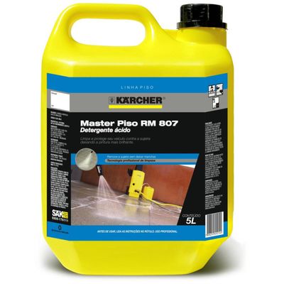 Detergente Ácido Master Piso RM 807 - 5 Litros Karcher