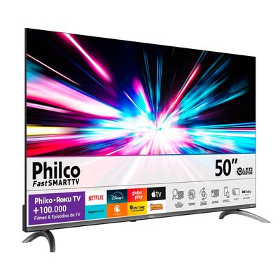 Smart TV 50” Philco P50CRB 4K LED Dolby Audio
