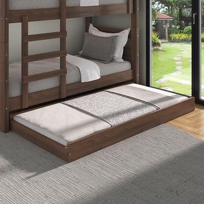 Cama Auxiliar Solteiro p/ Colchão 78 X 188cm Multimóveis Cr35091 Imbuia