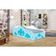 Mini Cama Fun Nuvens Meninos Infantil Com Colchão