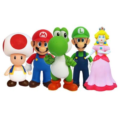 Bonecos Action Figure Super Marios Grandes Super Size 23Cm