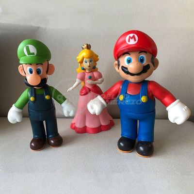 Bonecos Action Figure Super Marios Grandes Super Size 23Cm