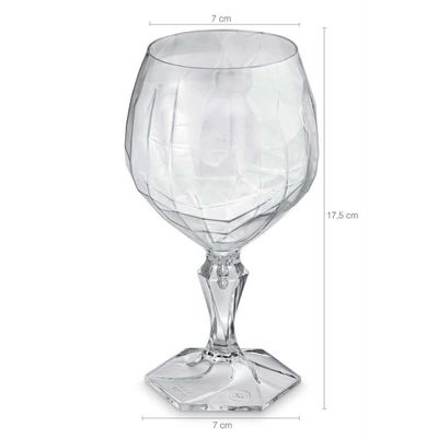 Conjunto 6 Taças Água Suco 350ml UZ Tango