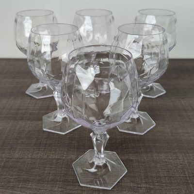 Conjunto 6 Taças Água Suco 350ml UZ Tango